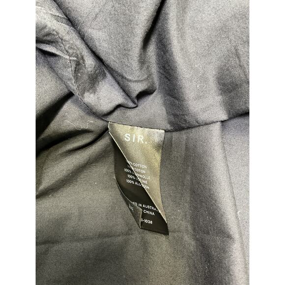 Sir. Linocut 'Beaded' Black Halter Maxi Dress Size S - Picture 5 of 5